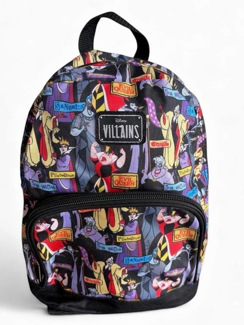 Disney Villains Mini Backpack by Fast Forward NY. Perfect for theme park days.